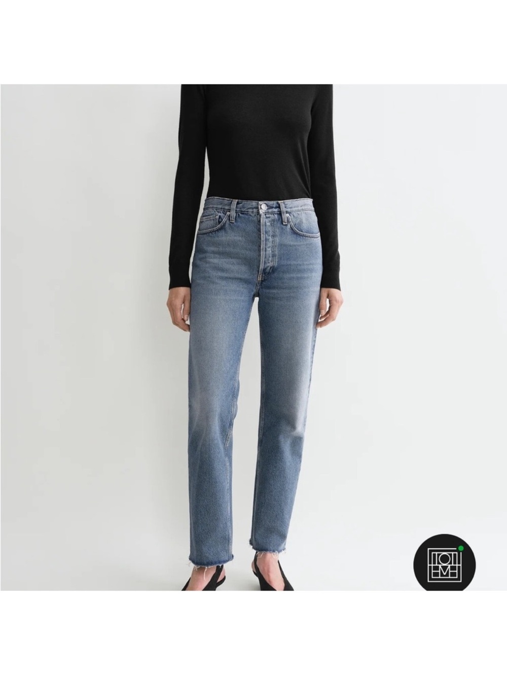 Toteme classic cut denim vintage wash size 28